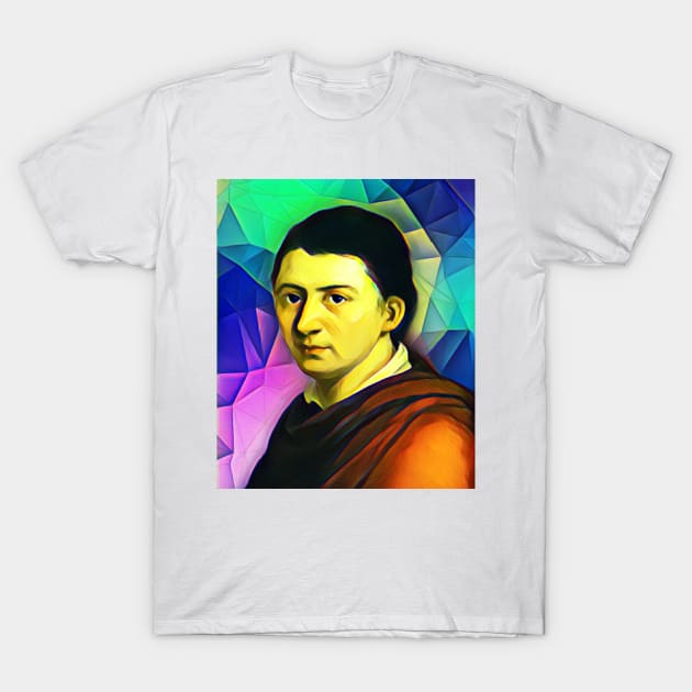 Friedrich Schlegel Portrait | Friedrich Schlegel Artwork 7 T-Shirt by JustLit